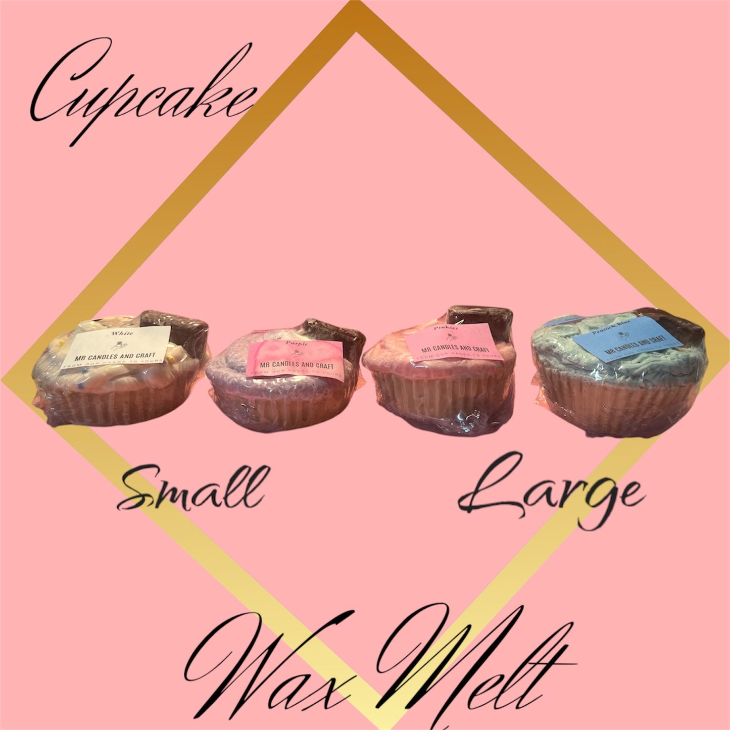 Cupcake Scented meltdown wax melts