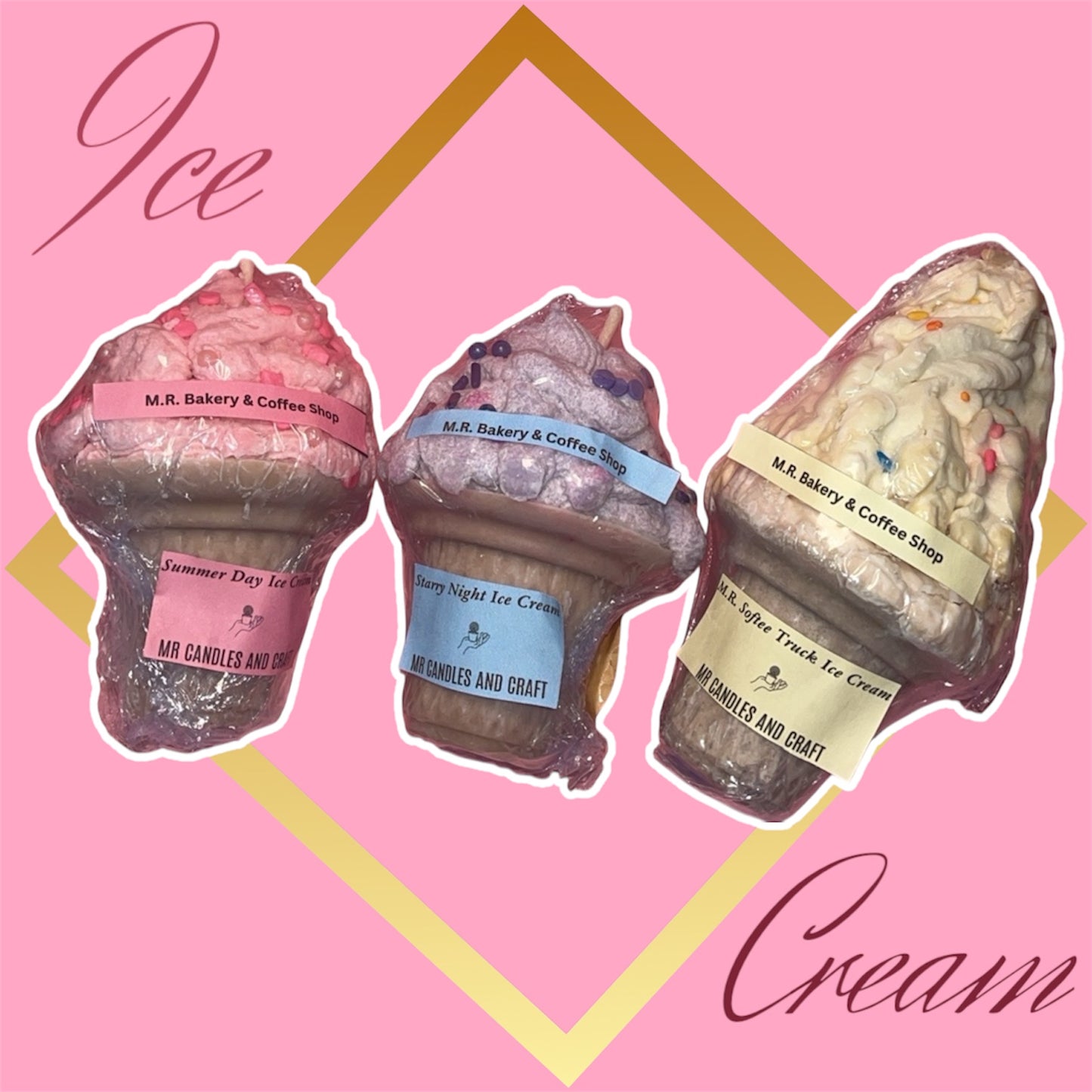 Ice Cream Candles