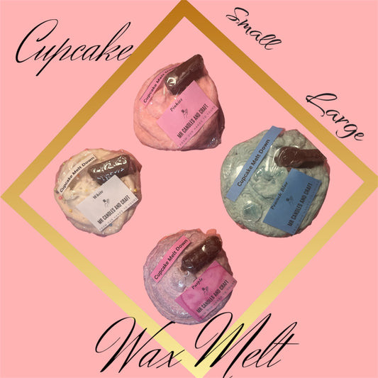 Cupcake Scented meltdown wax melts